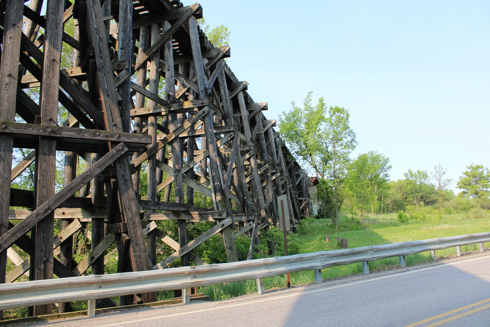 Looking south from County Road 157